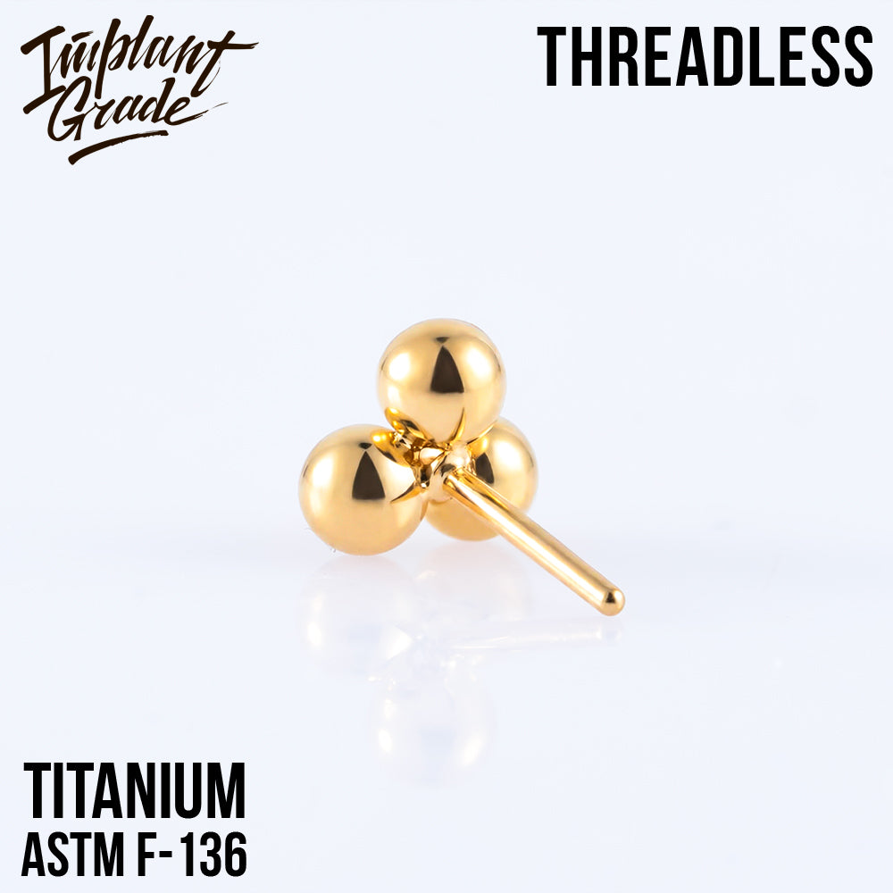 Threadless trinity top