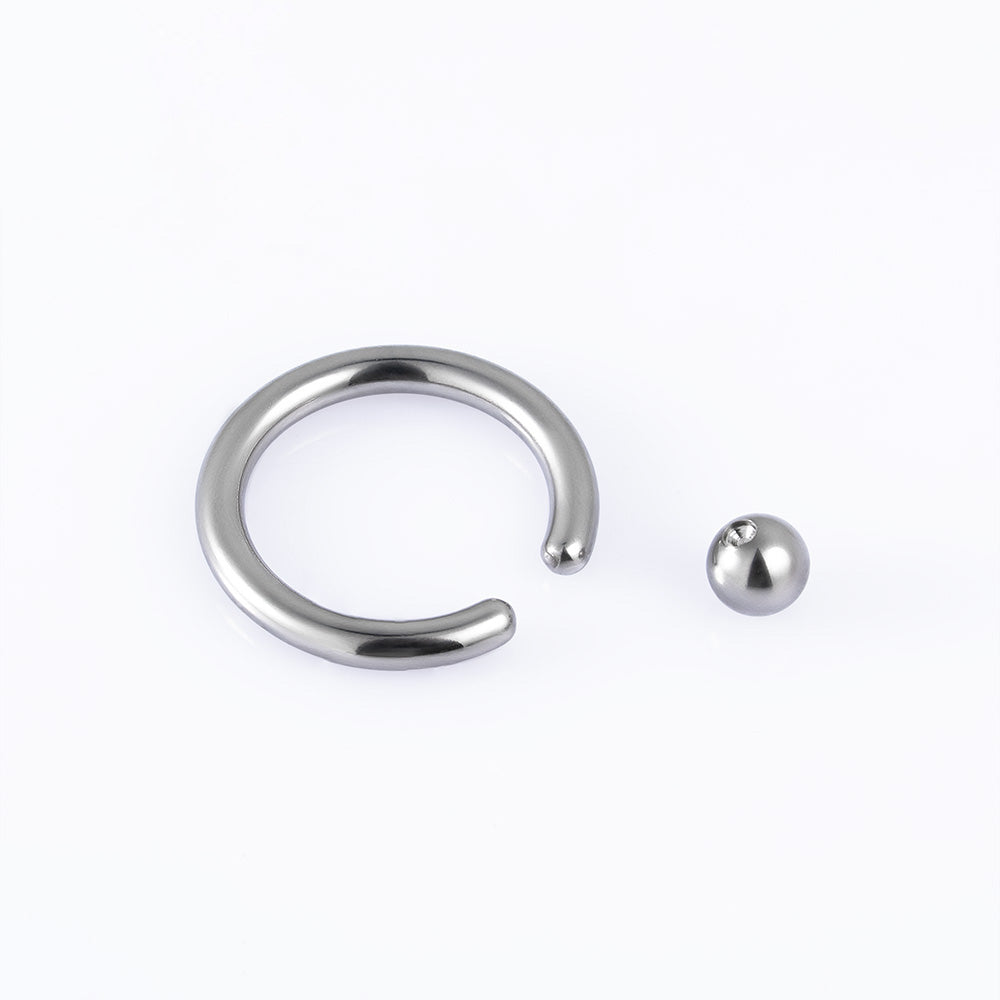 Hinged Ball Closure Ring