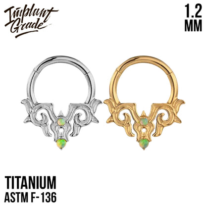 Eclectic Hinged Segment Ring 1.2 (16 G)