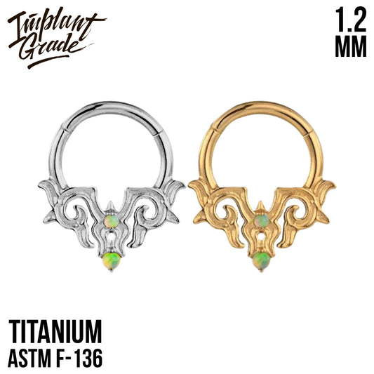 Eclectic Hinged Segment Ring 1.2 (16 G)