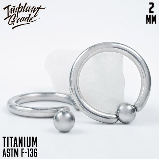 Captive Bead Ring 2 mm (12 G)