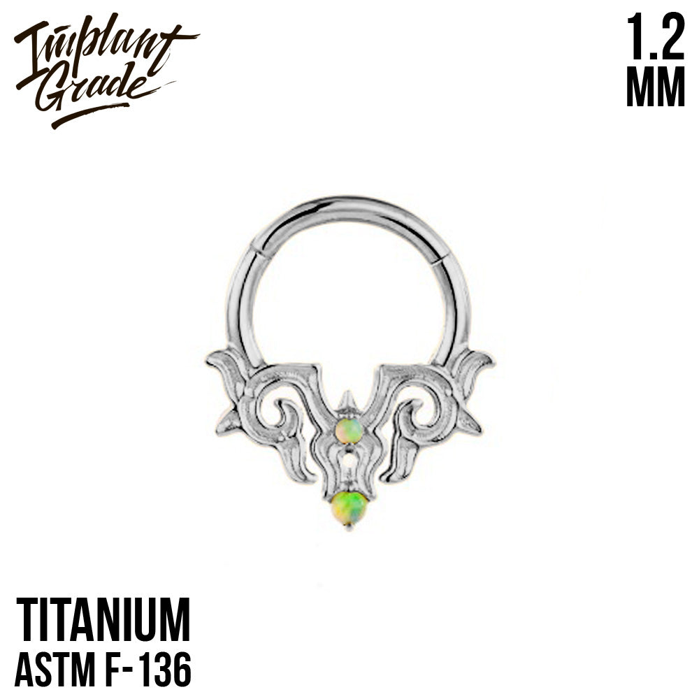 Eclectic Hinged Segment Ring 1.2 (16 G)