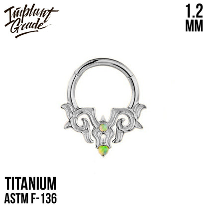 Eclectic Hinged Segment Ring 1.2 (16 G)