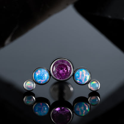 5 Stones “ Blossom” Cluster 1.2