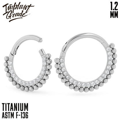 Alma Hinged Segment Ring 1.2 (16 G)