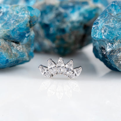 5 Stones Marquise Cluster 1.2