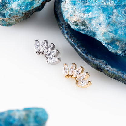 5 Stones Marquise Cluster 1.2