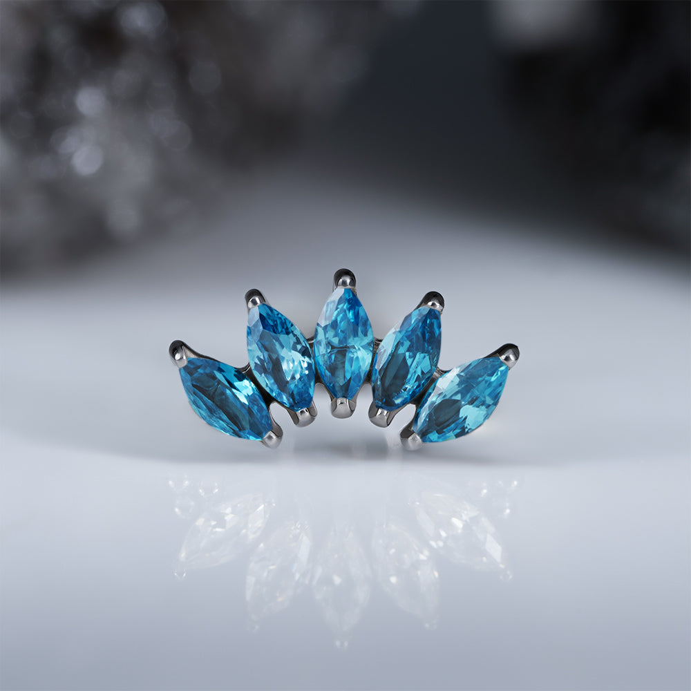 5 Stones Marquise Cluster 1.2