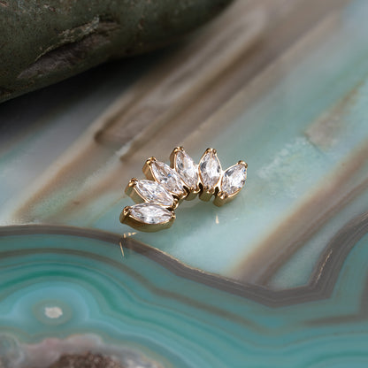 6 Stones Marquise Cluster 1.2