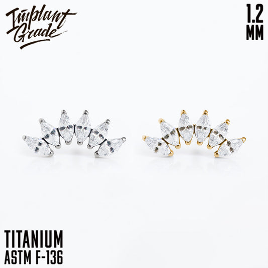6 Stones Marquise mini Cluster 1.2