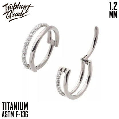 Yan Hinged Segment Ring 1.2 (16 G)