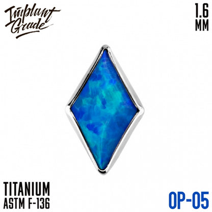 Rhomb Opal top 1.6