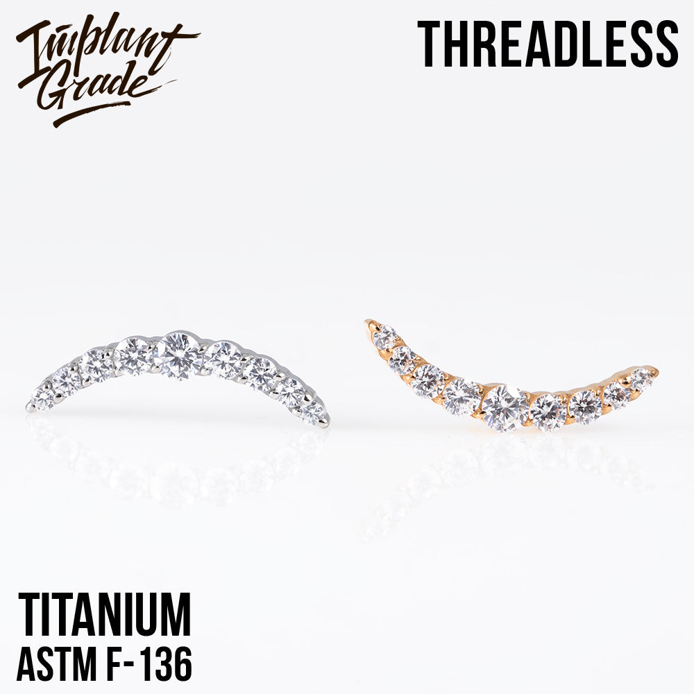 Threadless 9 Stones Cluster
