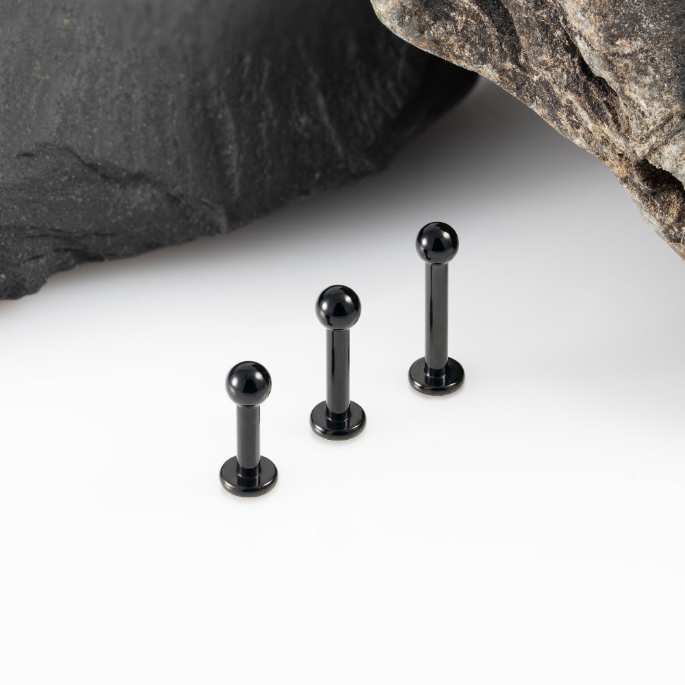 Black labret 1.6 (14 G)