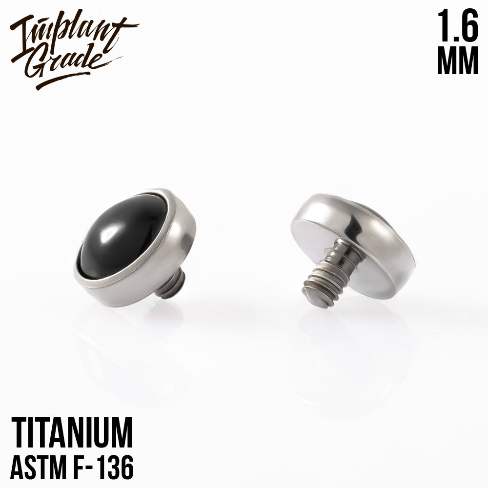 Black onyx stone top 1.6