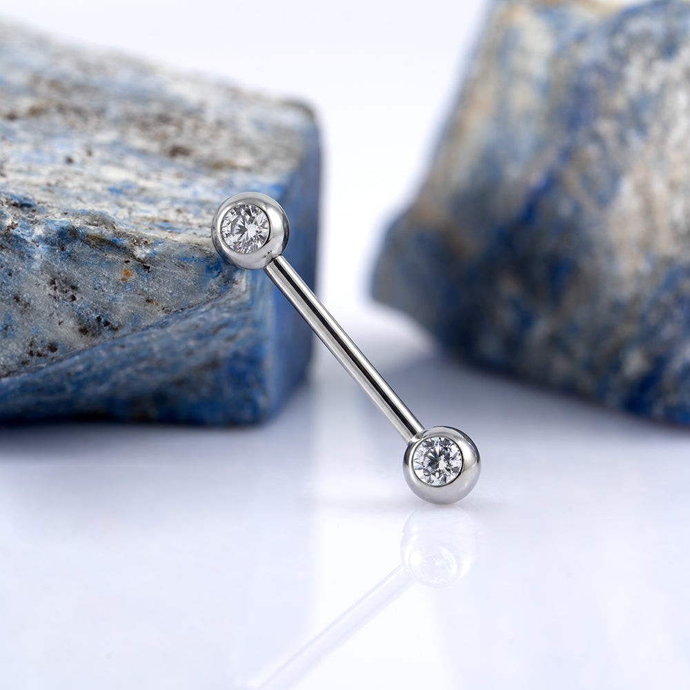 Threadless Bright Nipple Bar 1.2 (16 G)