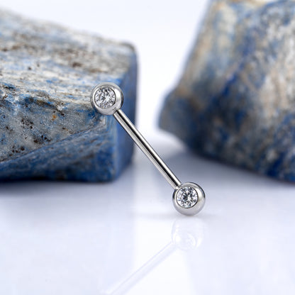 Threadless Bright Nipple Bar 1.2 (16 G)