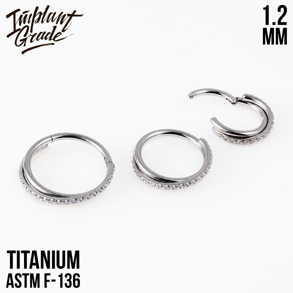 Chloe Hinged Segment Ring 1.2 (16 G)