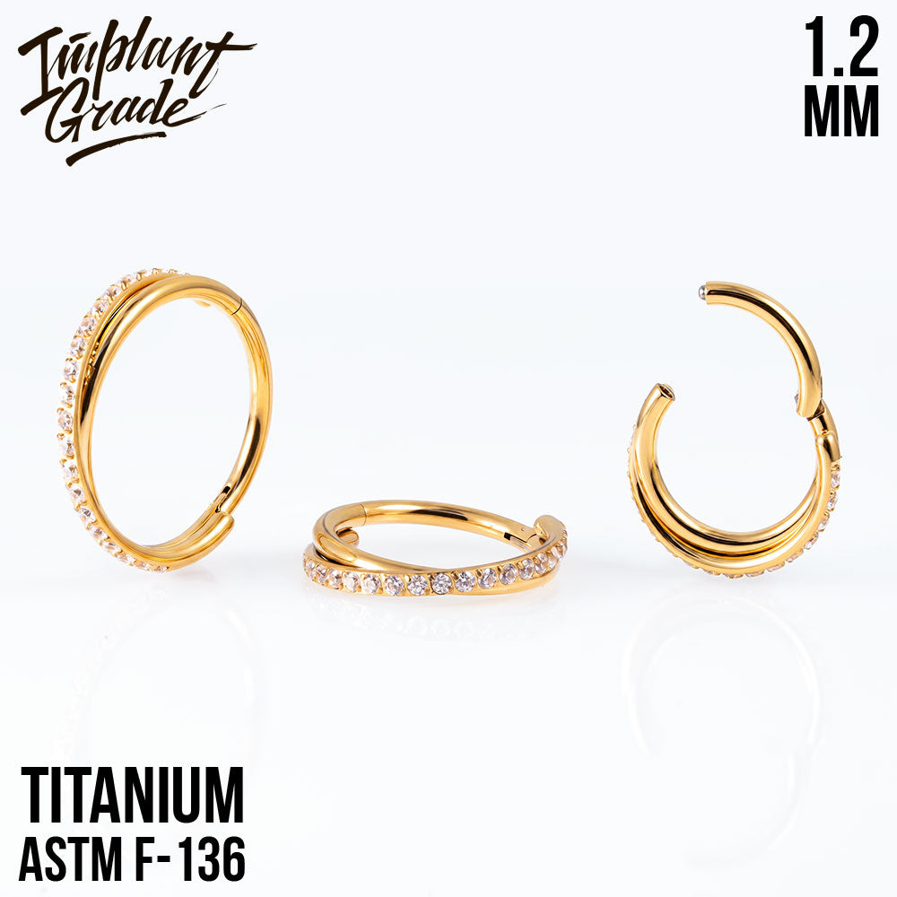 Chloe Hinged Segment Ring 1.2 (16 G)
