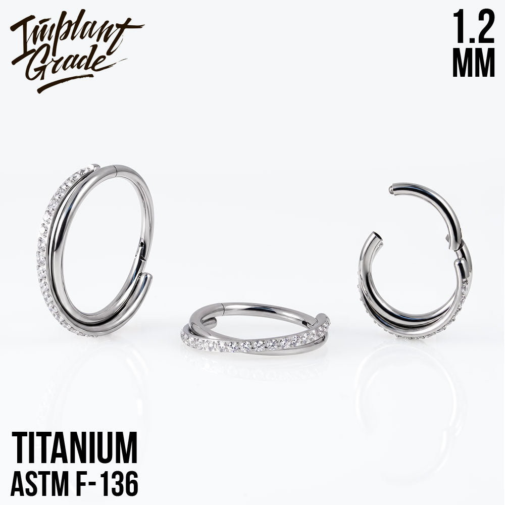 Chloe Hinged Segment Ring 1.2 (16 G)
