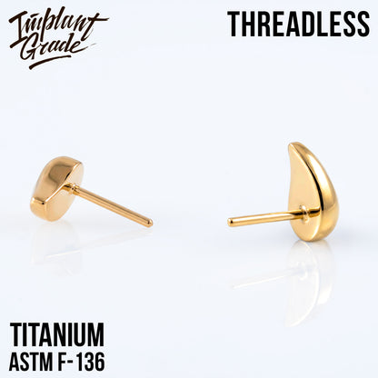 Threadless Gold Comma 3 D top