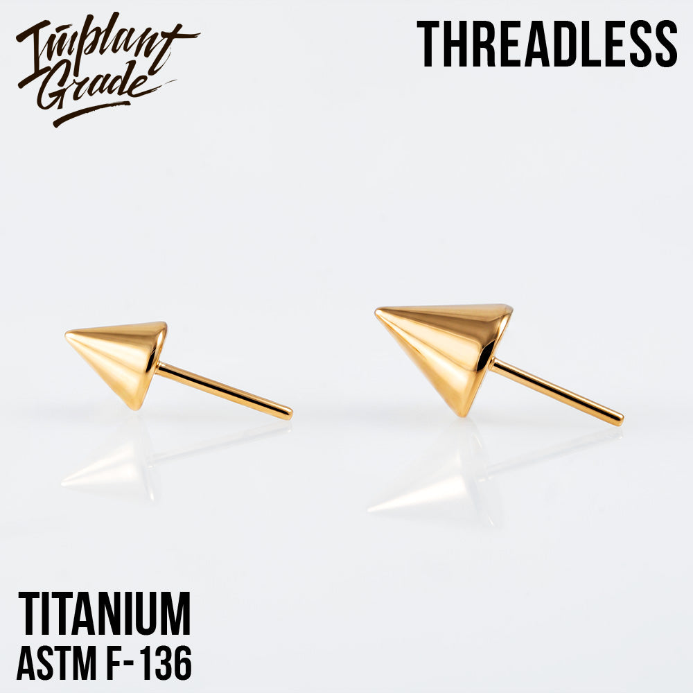 Threadless Cone top