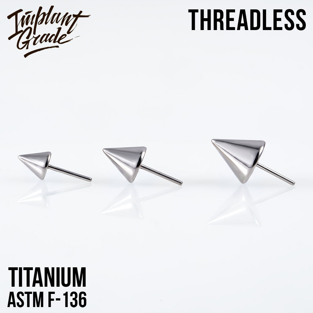 Threadless Cone top