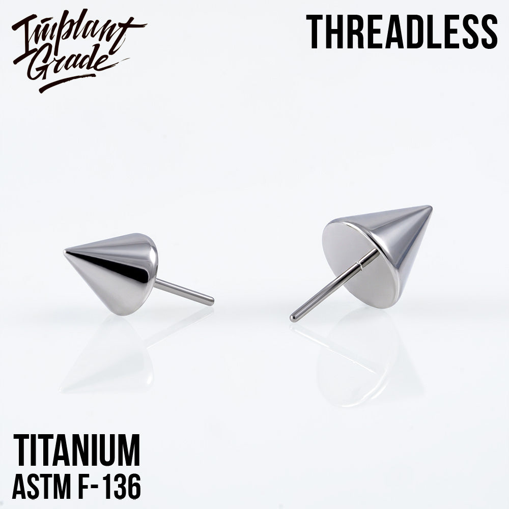 Threadless Cone top