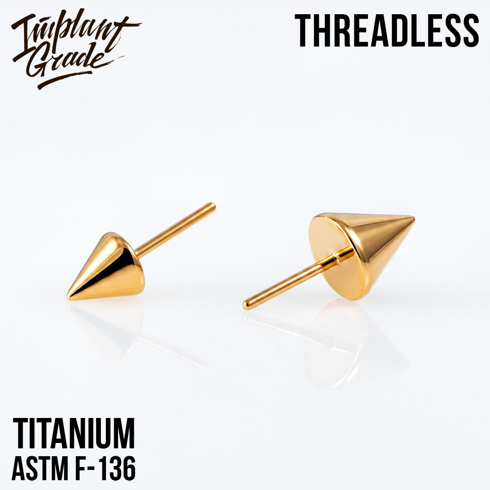 Threadless Cone top