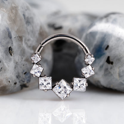 Cubic Hinged Segment Ring 1.2 (16 G)