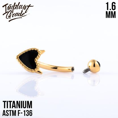 Banana Devil Heart 1.6 (14 G)