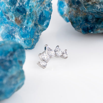 Threadless Diadem Cluster