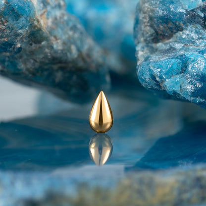 Threadless Gold Drop 3 D top