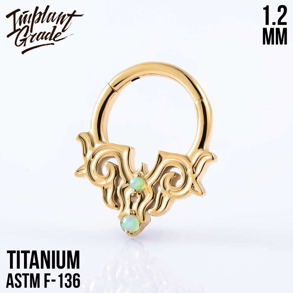 Eclectic Hinged Segment Ring 1.2 (16 G)