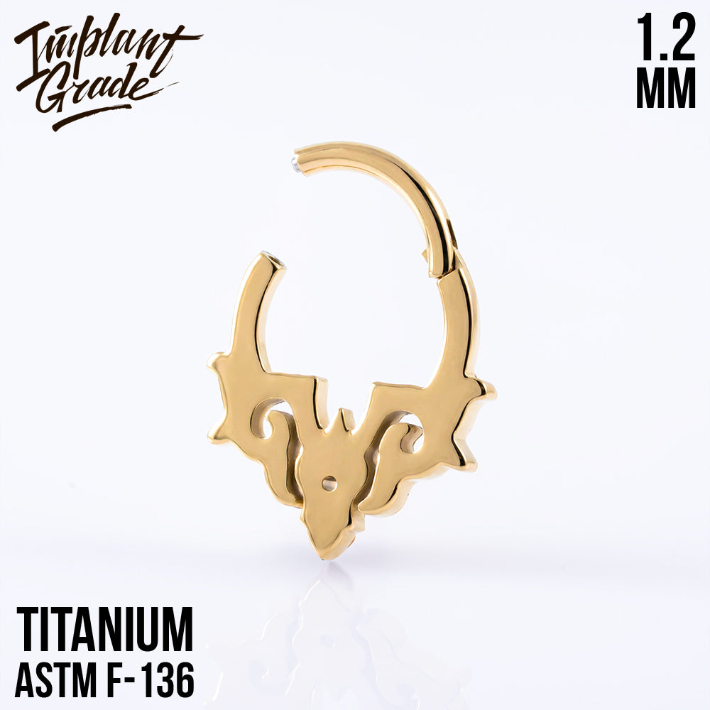 Eclectic Hinged Segment Ring 1.2 (16 G)