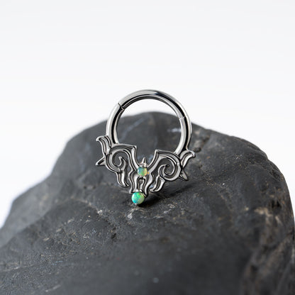 Eclectic Hinged Segment Ring 1.2 (16 G)
