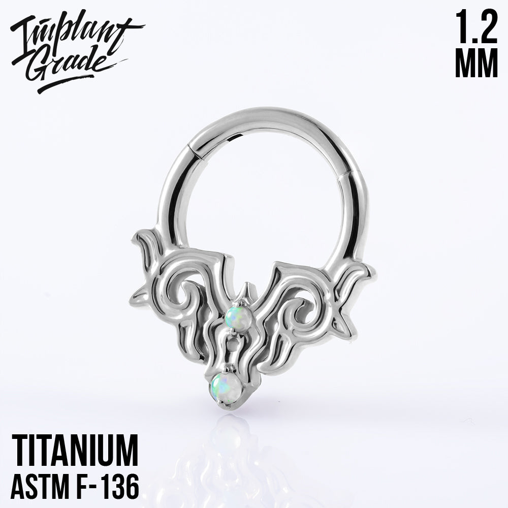 Eclectic Hinged Segment Ring 1.2 (16 G)