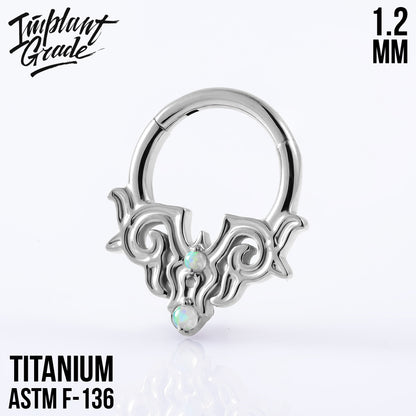 Eclectic Hinged Segment Ring 1.2 (16 G)