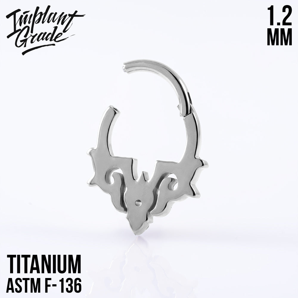Eclectic Hinged Segment Ring 1.2 (16 G)