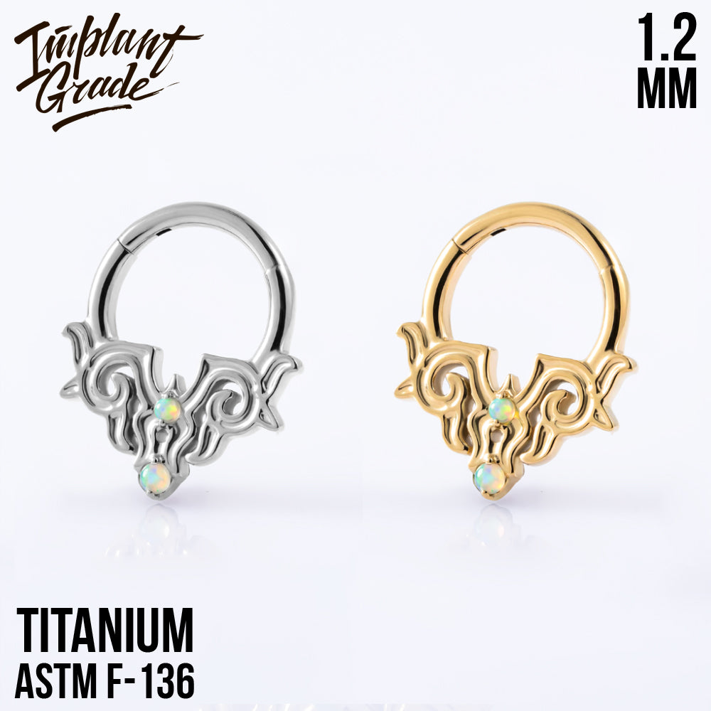 Eclectic Hinged Segment Ring 1.2 (16 G)