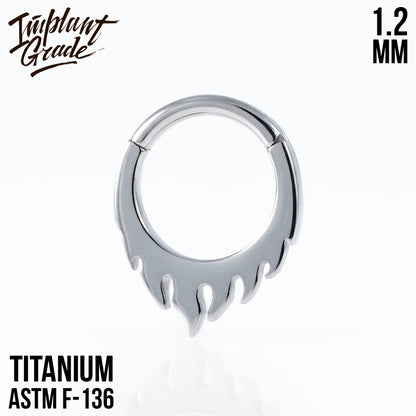 Fire Hinged Segment Ring 1.2 (16 G)