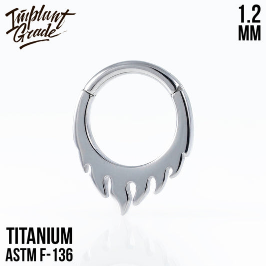 Fire Hinged Segment Ring 1.2 (16 G)