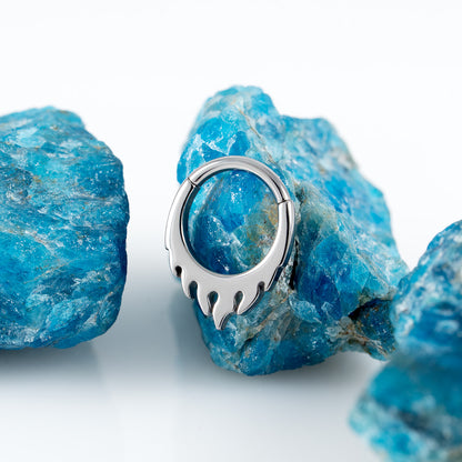Fire Hinged Segment Ring 1.2 (16 G)