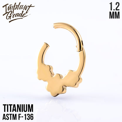 Flower Hinged Segment Ring 1.2 (16 G)