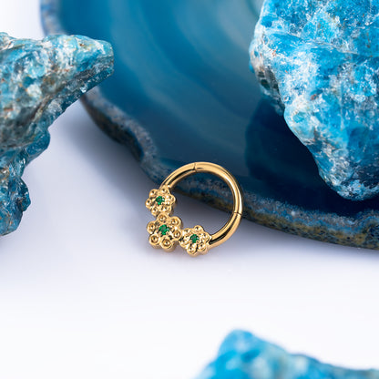 Flower Hinged Segment Ring 1.2 (16 G)