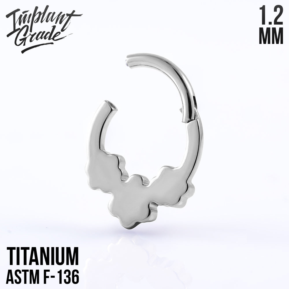 Flower Hinged Segment Ring 1.2 (16 G)