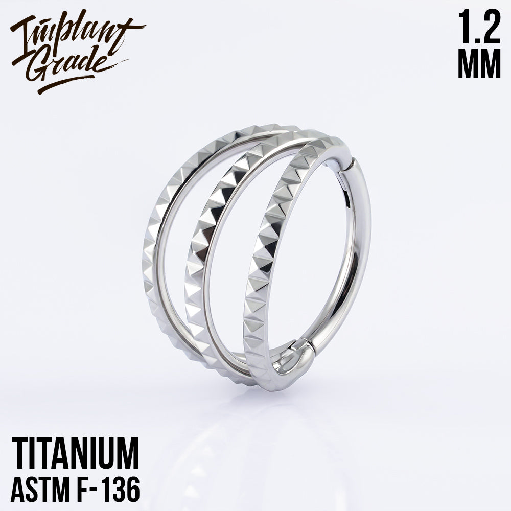 Geometry Trix Hinged Segment Ring 1.2 (16 G)