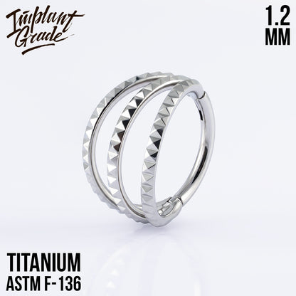 Geometry Trix Hinged Segment Ring 1.2 (16 G)