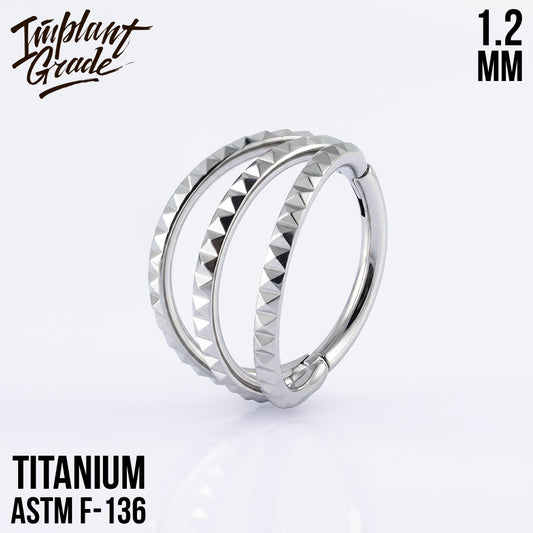 Geometry Trix Hinged Segment Ring 1.2 (16 G)