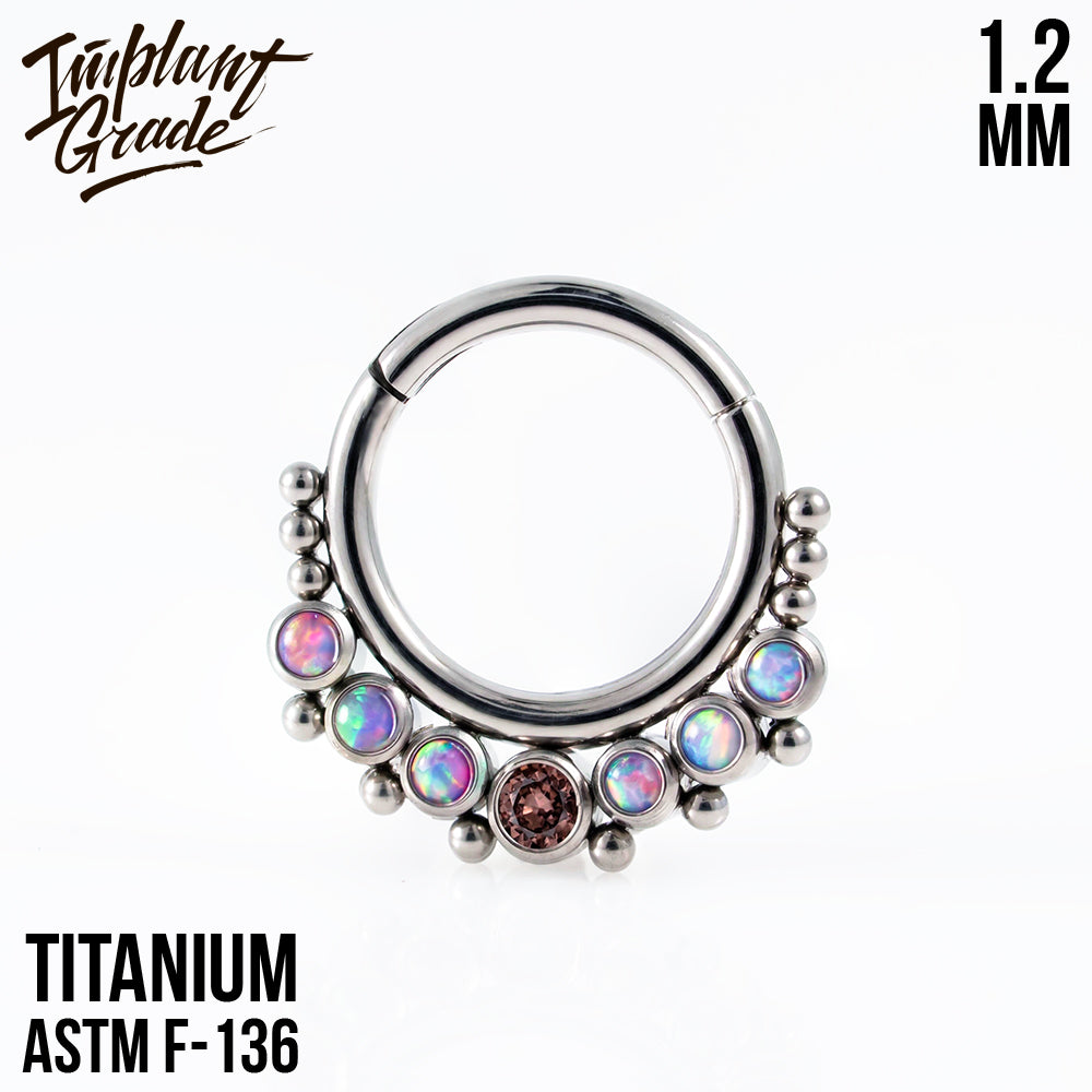 Gino Dream OP-38 Hinged Segment Ring 1.2 (16 G)